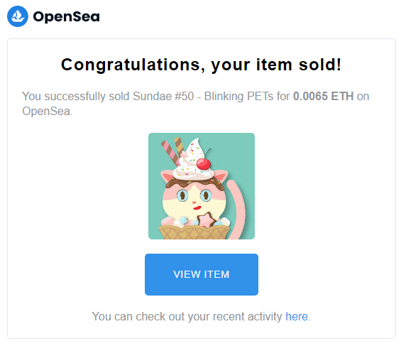 BlinkingPets's tweet photo. ✨SOLD✨🥰
I'm soooo happy that Sundae found a new home! Thank you so much @marblerye_ ❤️ A warm welcome to our growing #Blinkingfam 🚀😻

4⃣ more owners to go and we will hold our Owner Giveaway Event❤️ Stay tuned for it 😘

#NFTCommunity #NFTsales #nftcollector #NFTGiveaways https://t.co/rMoeB8bGKH