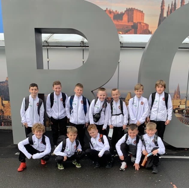 jafleming's tweet photo. Checking out Europe for the big team 🧡🖤 Stralau Cup, 2022. Berlin here we come. @DUFCAcademy @32watto @RyanEdwards_5 @DylanLevitt @charlie_mulgrew https://t.co/2J9Na2slsX