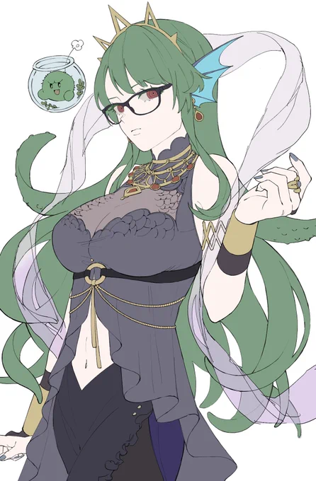 女性キャラ描き慣れてないのが出てます 