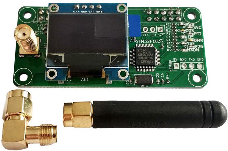 CanadaDMR's tweet photo. DMR - MMDVM board for Raspberry Pi

#MMDVM #amateurradio #hamradio #qso #electronics https://t.co/rdwxPubjxL