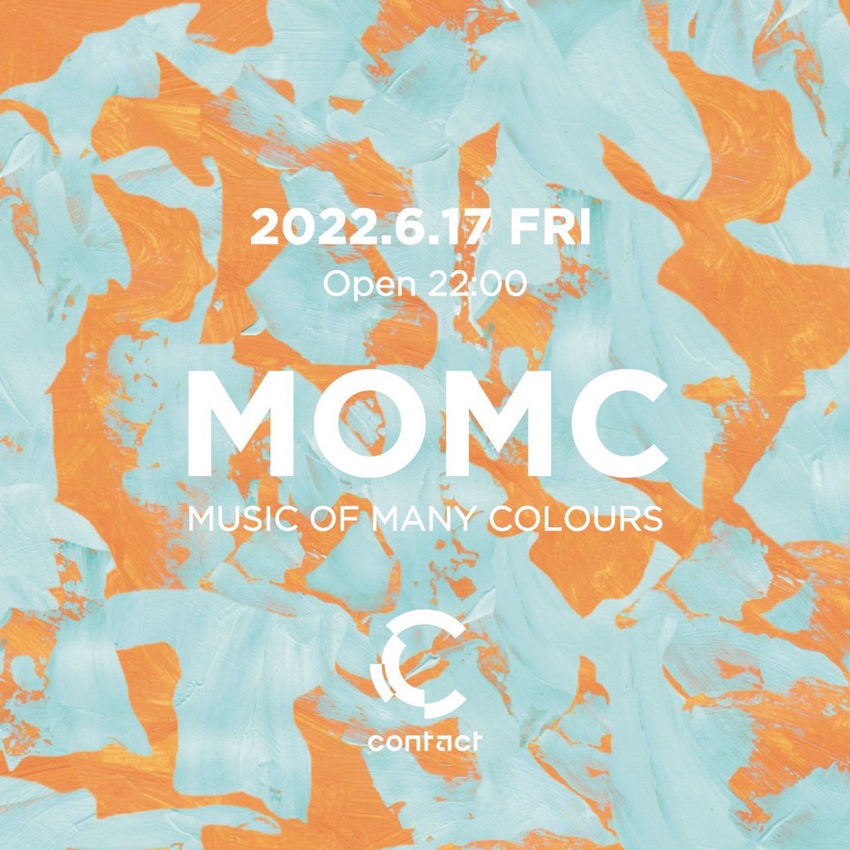 6/17金曜日はコンタクトでのラスト開催になるMUSIC OF MANY COLOURS
このパーティーを通して
たくさんの出会いとか、学びとかがあったことを、しっかりと表現できたらなと思ってます⚡️

<a href="/m_o_m_c/">Music Of Many Colours</a> 
<a href="/ContactTokyo/">@ContactTokyo</a> 
<a href="/DazzleDrums_Kei/">Dazzle Drums</a> 
<a href="/n_dazzledrums/">Nagi - Dazzle Drums</a> 
<a href="/Y_W_HEAVEN/">HEAVEN</a> 
<a href="/phenol4/">金子　悠平</a> 
<a href="/JasmineMami3/">Jasmine Mazlika</a>