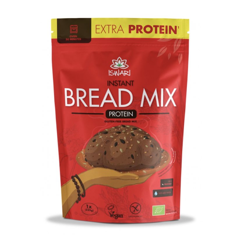 MkmVitality's tweet image. GLUTEN-FREE BREAD MIX
🥖 🍞 Το ιδανικό μείγμα για να φτιάξετε το δικό σας ψωμί στο σπίτι, με ελάχιστο χρόνο προετοιμασίας, αλλά χωρίς συμβιβασμούς στη διατροφική ποιότητα με αλεύρι ρεβιθιού, φακές - νόστιμη πρωτεΐνη από σπόρους κολοκύθας,

#iswari #breadmix #πρωτεϊνικήδιατροφή