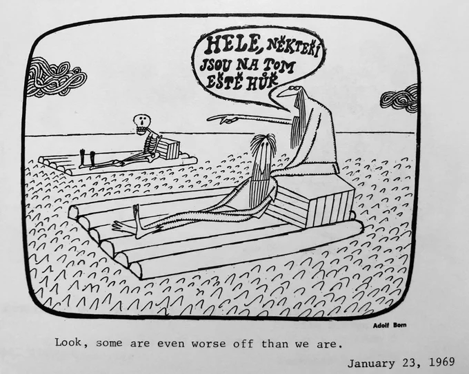 Czech cartoons from 1968...
1/2 