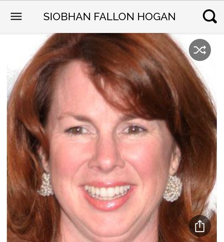 Happy birthday to this great actress. Happy birthday to Siobhan Fallon Hogan 