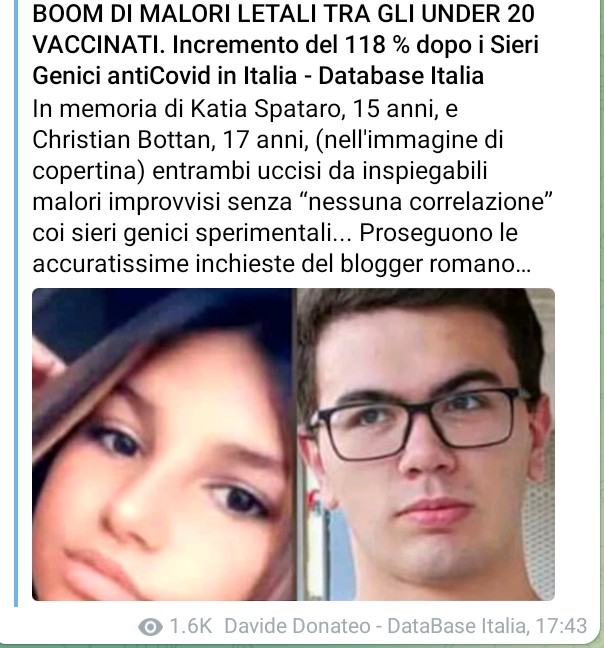 gabrillasarti2's tweet photo. @Cartabellotta La fretta di #depopolare vi porterà in tribunale !! I morti parlano !! https://t.co/so5IOyqWp3