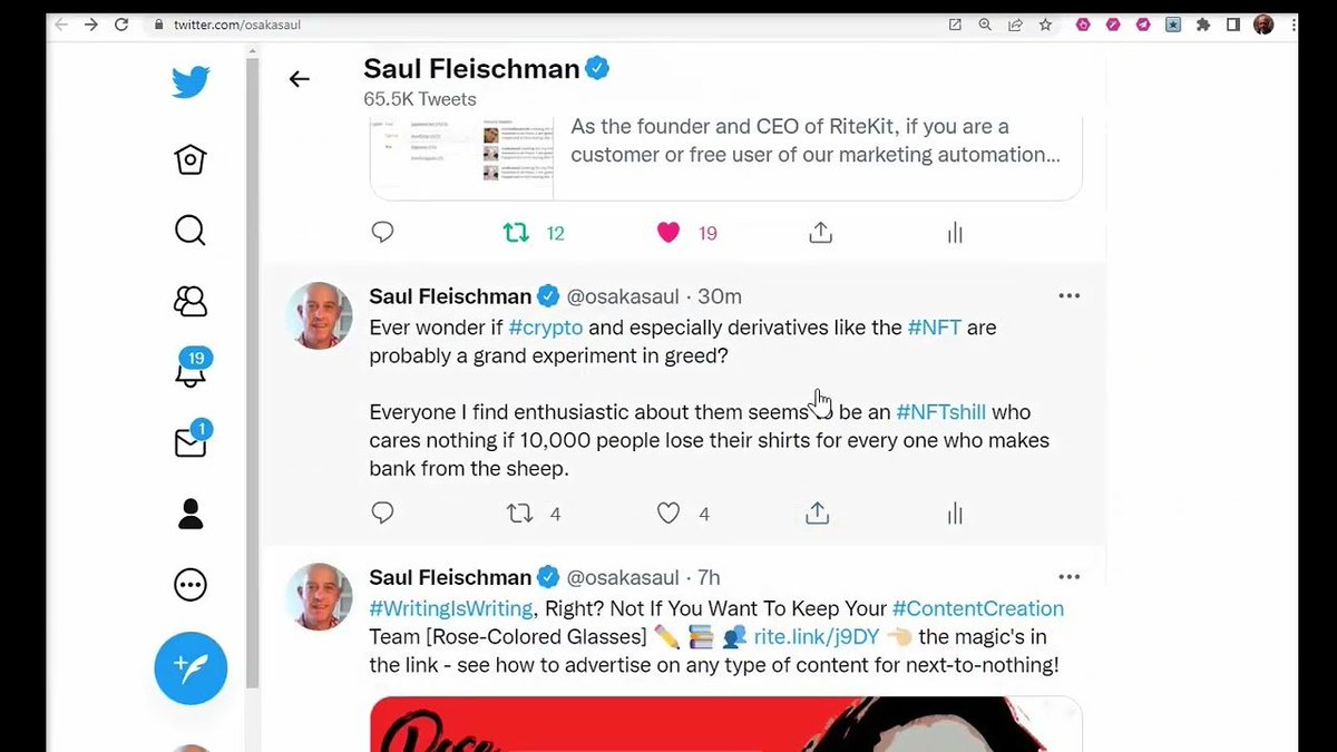 I just tried #slayerAI for the first time. Here's my 60-second review. Can't hold back how impressed I am @slayerAI1!

rite.link/jnHX

#thoughtleadership #contentgeneration #ai #nlp