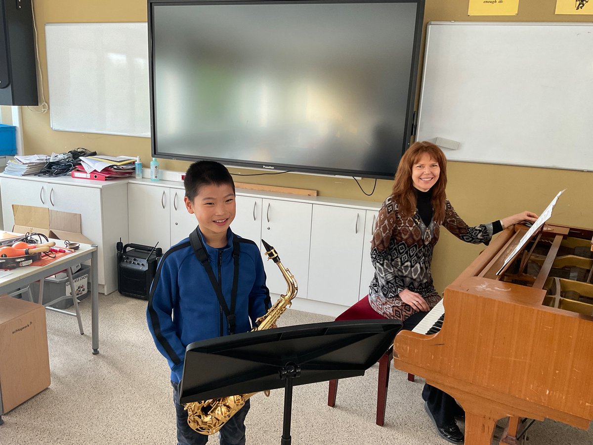 Our Music Prize auditions have begun with Noah in year 3 on saxophone, accompanied by the lovely Wendy. Our judging panel is made up of Philip, Kasia, Christi-Ann and Ieva. They will have a tough job finding the winners amongst this years’s 16 nominees! <a href="/BSB_Brussels/">The British School</a>