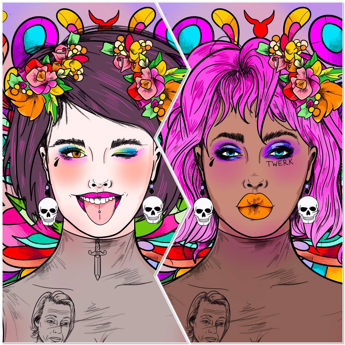 FIRST TWEET! Welcome to the Crazy Sassy Exes Community where a 1:1 artist meets a PFP project! The goal is to make these PFPs all look like mini 1:1s because art is cooler than your ex! WELCOME TO THE FAM! Xoxo 💋 team CSE ❤️‍🔥💅🏻