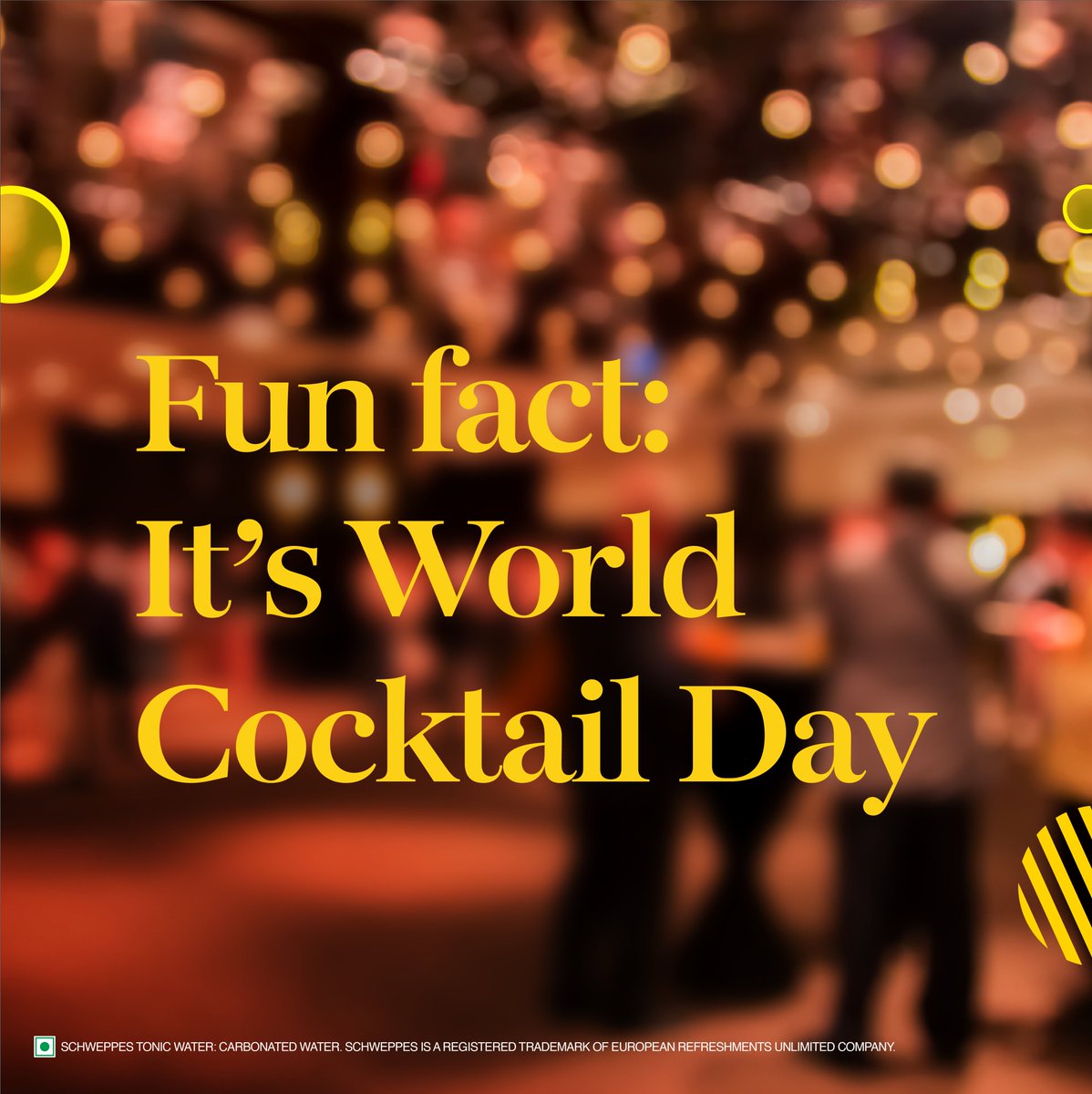 Celebrate the ‘old fashioned’ way with your favourite cocktail and #Schweppes. 

#SimplyUnwind #WorldCocktailDay