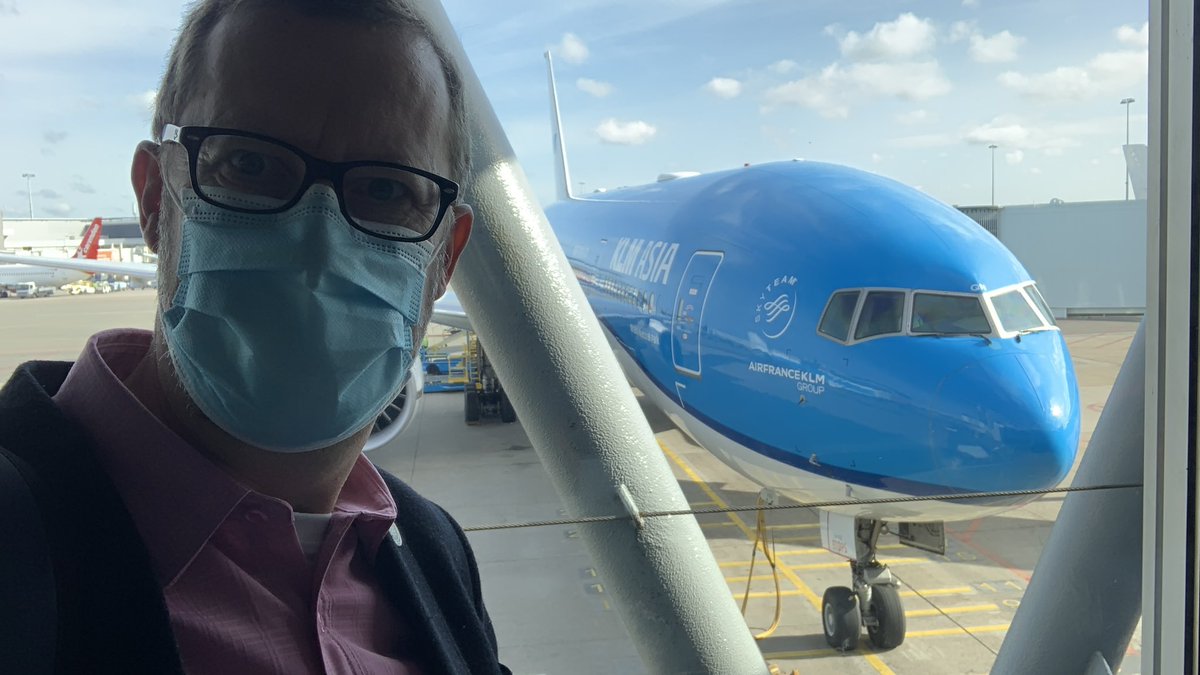 timmermansr's tweet photo. A beautiful day for a long flight to South America! On my way to #GLEC2022! https://t.co/cUA9PjHWvV