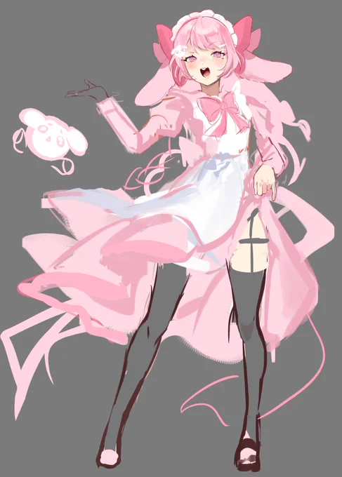 No lineart just color I'm playing w fireeeee 