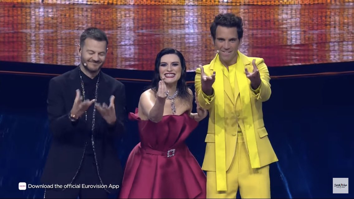 Dimmi che sei italiano senza dirmi che sei italiano...
#Eurovision #ESC2022