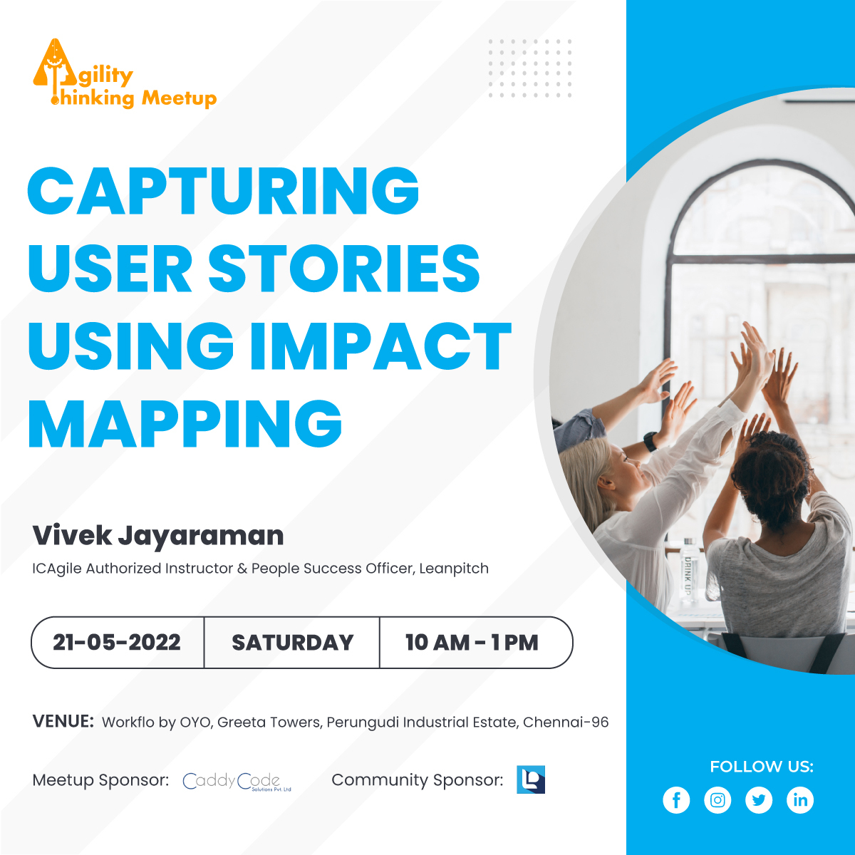 prod_thinking's tweet photo. 🔗Register Here: https://t.co/dr3UagSQ0M

In this #meetup, we will work together in identifying a #businessgoal, or a #userproblem and expand it to #userstories.

#impactmapping #stakeholders #businessgoals #productmanagement #productthinking https://t.co/LR6qkwb019