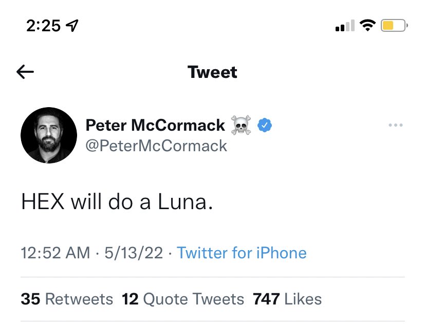 0xJordan5555's tweet photo. and the official $HEX bottom signal is in 😂😂😂

Peter Mcfartface calls it every time 😂 https://t.co/gbYIL3cn3E