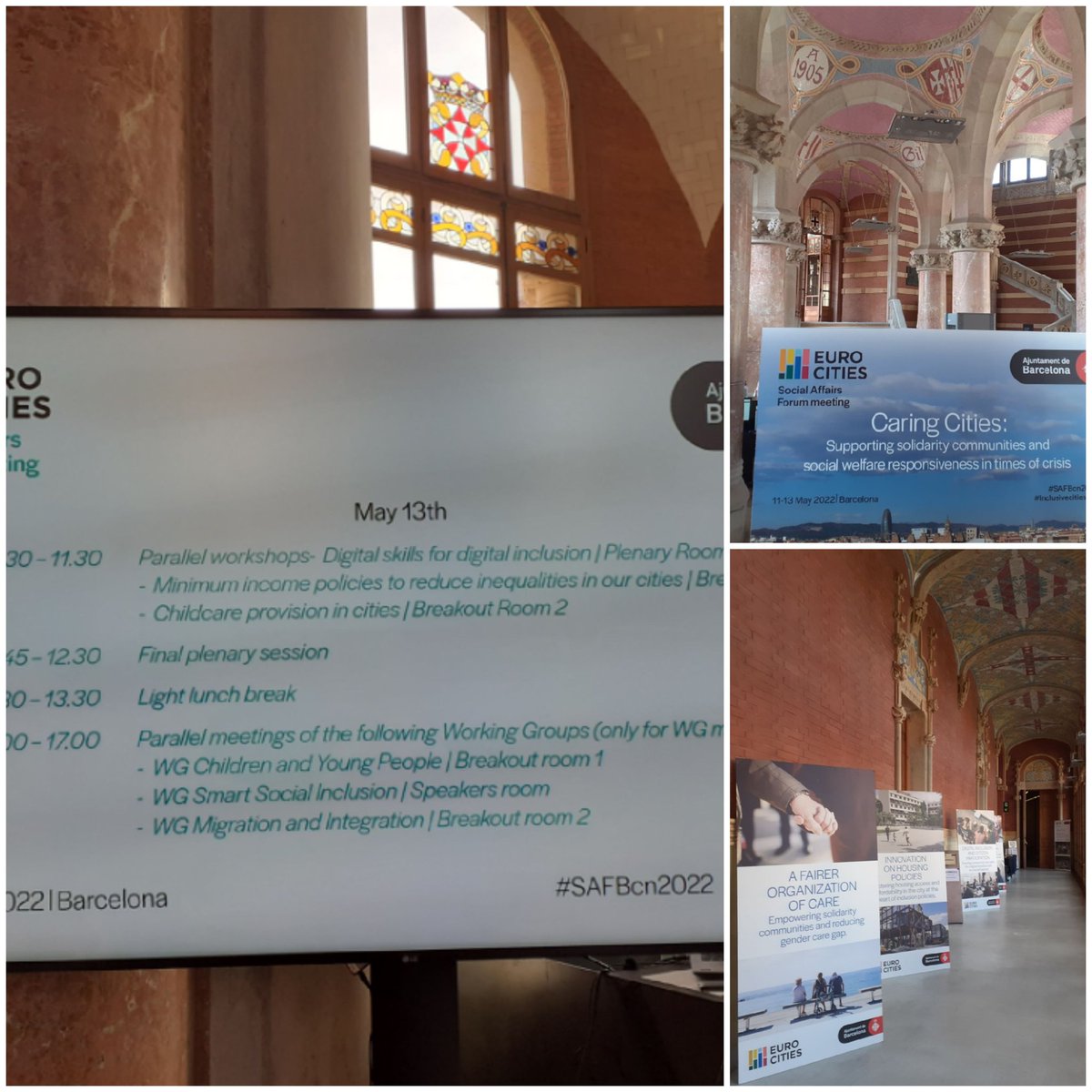 SRemes's tweet photo. Day 3: workshops. Yesterday superinteresting visit to #BarcelonaLGTBI center and a very moving film Good Neighbours by Stella van Doors. #SAFBcn2022 #inclusivecities4all https://t.co/fqqFXDHJEj