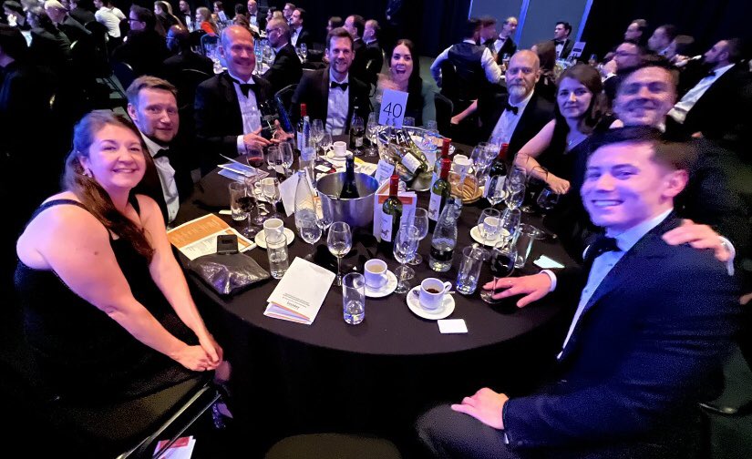 JoeWHardy's tweet image. Congratulations to @bdp_com architects on their Architect of the Year win last night at the #insiderNWprop awards. @gedcouser even sanctioned a stage gatecrash by a couple of well dressed acousticians.