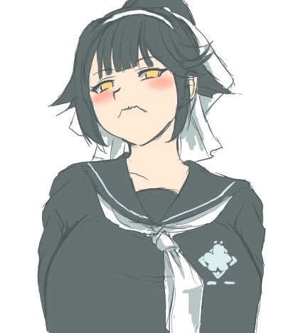 #アズレン版深夜の真剣お絵かき60分一本勝負 