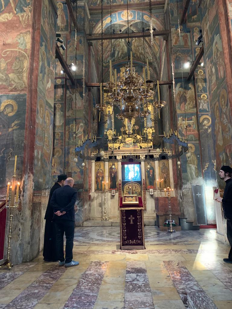 Die einmaligen mittelalterlichen Fresken im Kloster