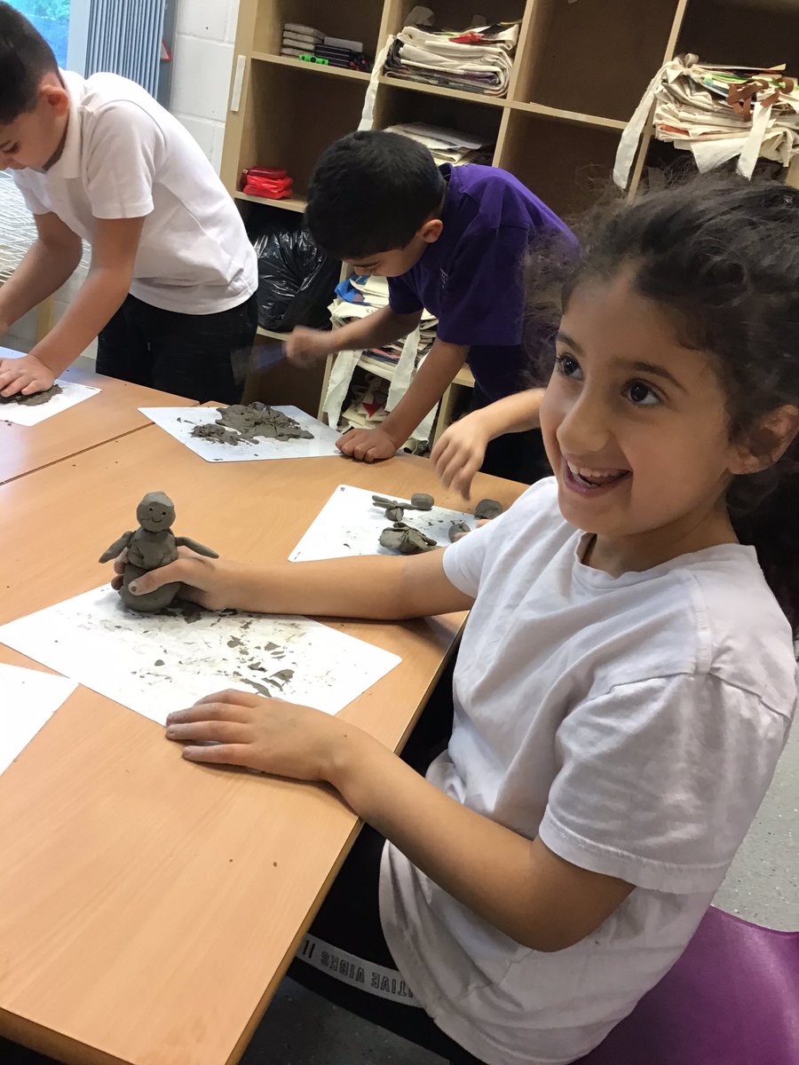 An artist in the making #clay #sculpture @HolyFamilyL8_2H