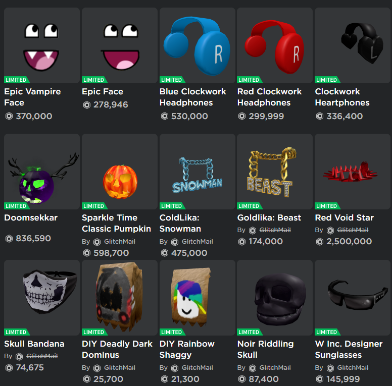 News roblox on X: The epic Face Is now a Limited Item ! On roblox !   / X