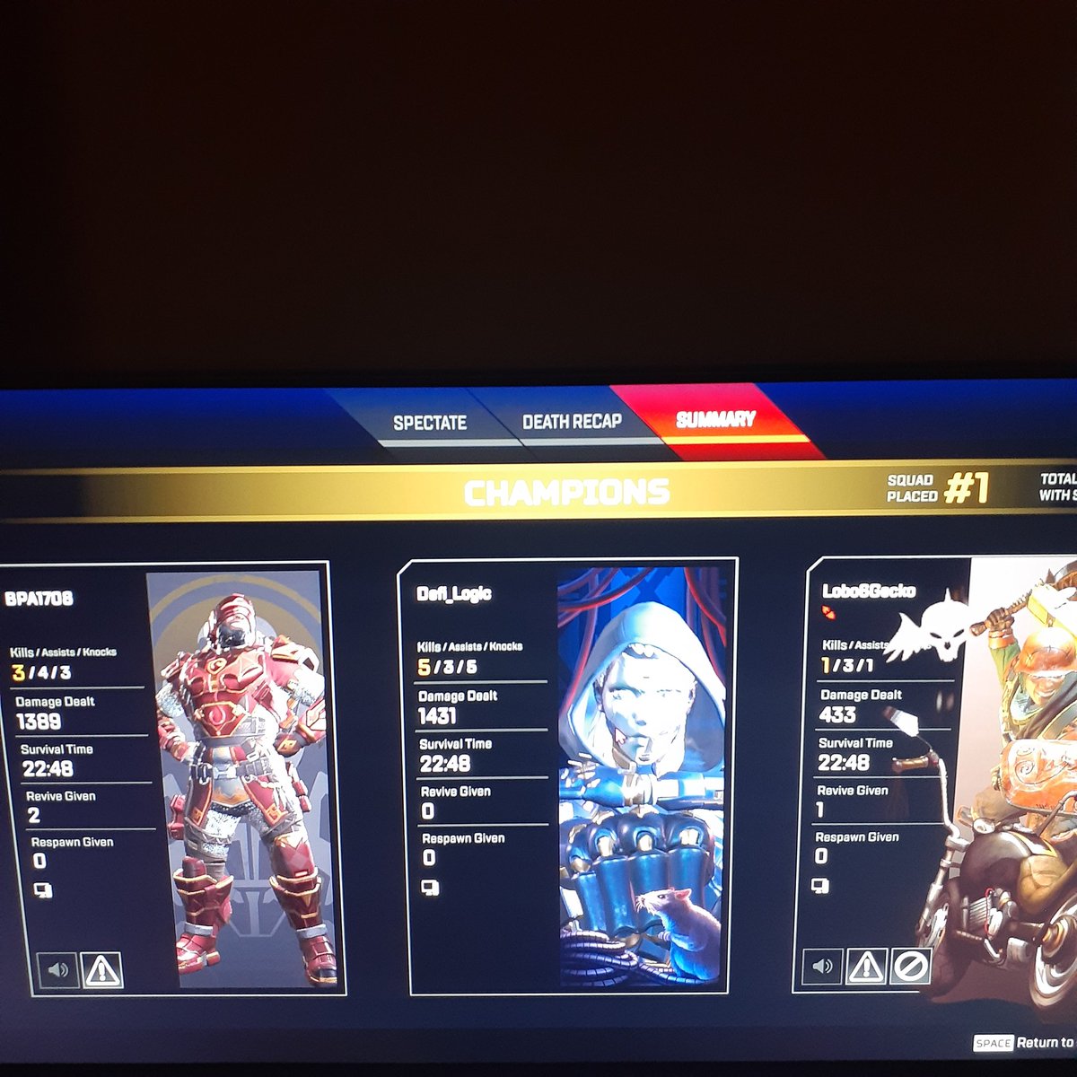 Bauer189's tweet photo. Another Dude tonight #ApexLedgends #DubNationbaby #positivevibes #SupportSmallStreamers #TwitchAffilate #Greatvibes https://t.co/W1M9eA1yQ0