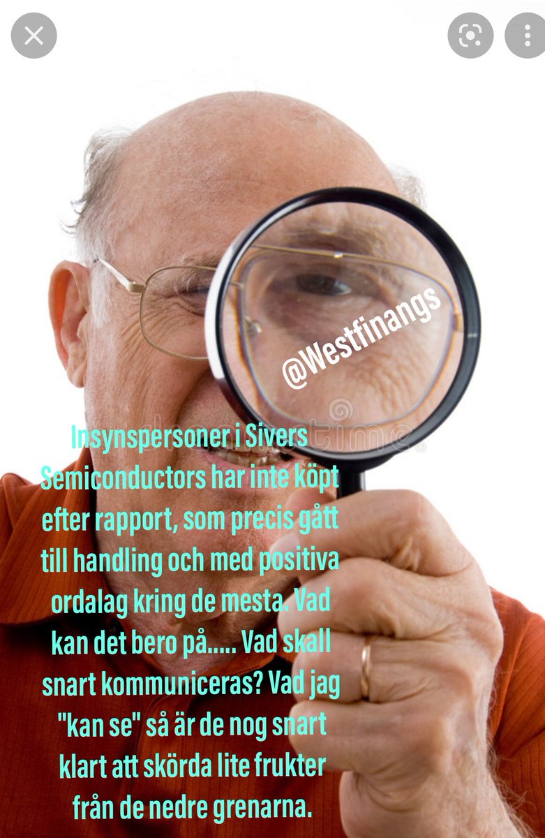 westfinangs's tweet photo. De pyr och ser lovande ut i framtiden för #SiversSemiconductors, vad kommer här näst? Nyheter kring befintliga i eller nya kunder?
Något är i görningen. #Cambium, #Adtran #Fujikura F-100 bolag, #BluWireless #Airvine #TMYTEK #8Devicesför att nämna några. #finanstwitter https://t.co/u8ubmqaWbU