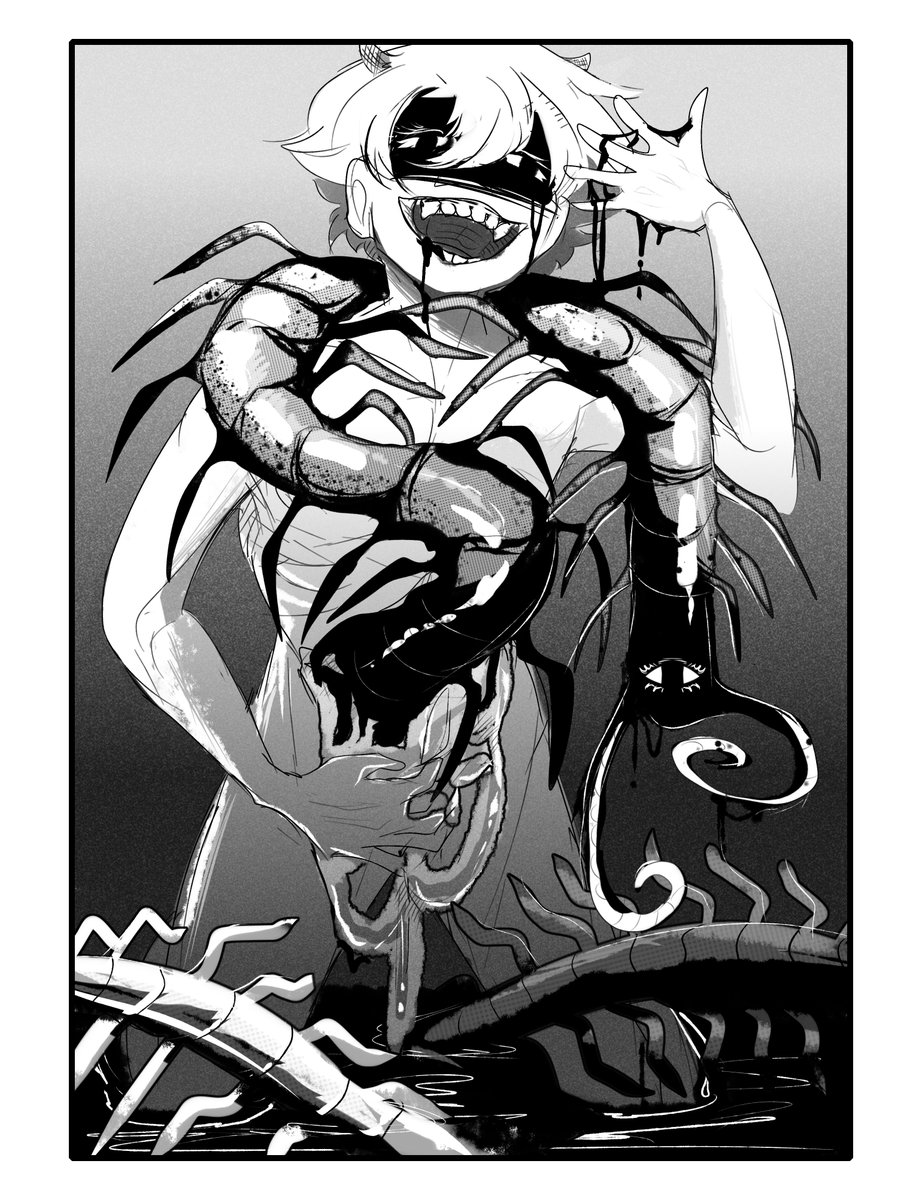 talomana's tweet photo. "Говори со мной на языке жуков"

#gore #insects #creepy #mangaart #animeart #ArtistOnTwitter #blood https://t.co/IWvz0e5L4l