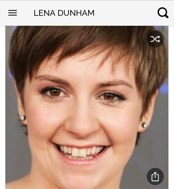 Happy birthday to this great actress.  Happy birthday to Lena Dunham 