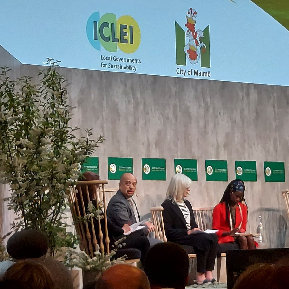 Interesting discussions #Sustainability #ClimateAction #climatefinance continue #ICLEICongress #Malmo 2022 @ICLEI_advocacy @CLGF_News @Platforma4Dev @uclg_org @CanterburyClim1 @Ramphal_Inst @OECD_local