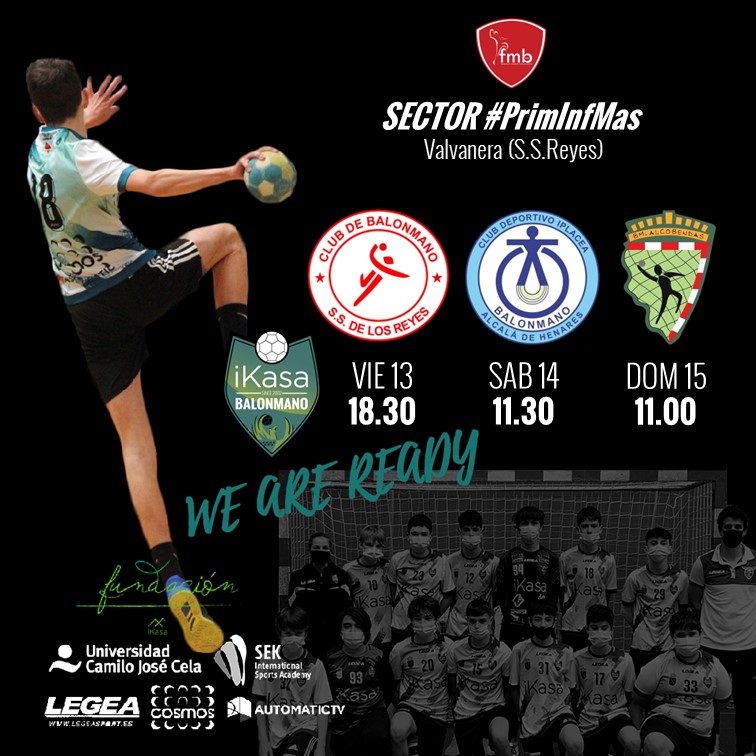 🟢#SectorIM 🏆<a href="/fedmadridbm/">Fed. Madrileña BM.</a> 

Los chicos de <a href="/pastorxito/">Alberto</a> comienzan hoy en Valvanera 📍<a href="/sansecomunica/">Ayuntamiento de San Sebastián de los Reyes</a> la Fase Final madrileña!
<a href="/balonmanosanse/">Balonmano Sanse</a> <a href="/CDIplacea/">CD IPLACEA</a> y <a href="/bmalcobendas/">Balonmano Alcobendas</a> completan el Top4!
Muchísima suerte! 
#esteiKasanuncaserinde #valor