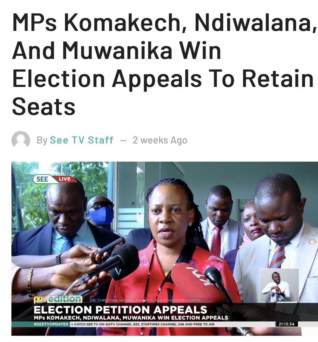 norbertmao's tweet photo. Today I celebrate Bukomansimbi North MP Hon. Dr. Christine Nandagire Ndiwalana. ⁦@DPSecretariat1⁩ proudly embraced this medical doctor and made a leader out of her. She left the party but remains respectful. We proudly supported her appeal case and we’re glad she won. https://t.co/NpLJ8K60OZ