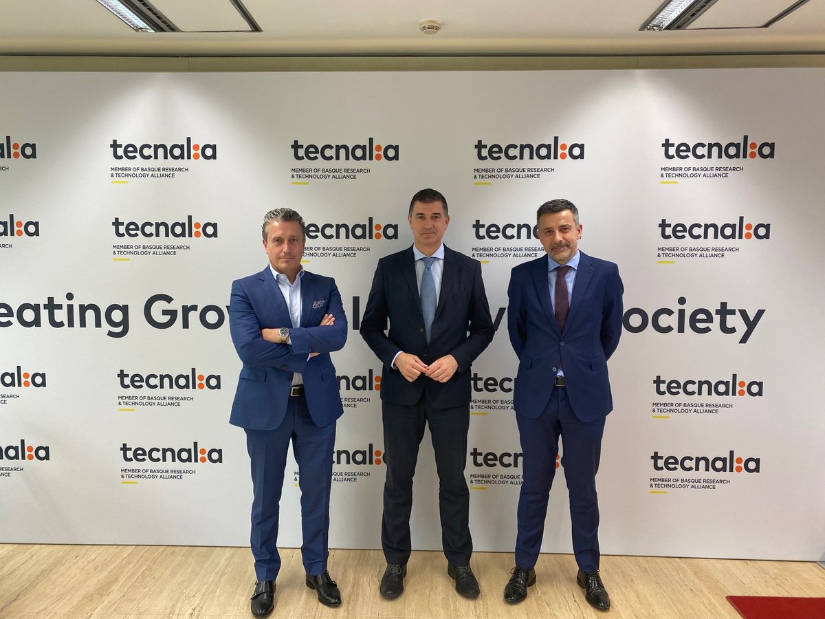 tecnalia's tweet photo. 📌Reunión de @ibermaticagrupo @PhilipsSpain y TECNALIA para debatir 
▶ #SaludDigital 
▶ #DispositivosMédicos 
La reunión ha estado presidida por los máximos responsables de las tres organizaciones
🗣 Juan Ignacio Sanz 
🗣 Miguel de Foronda 
🗣 @ValeroJesusM 
#ImprovingSociety https://t.co/TXp8H1PgPD