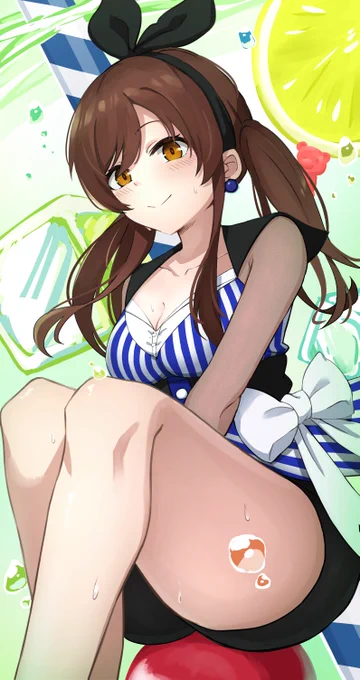 フルーツソーダ甘奈🥤
#シャニマス 