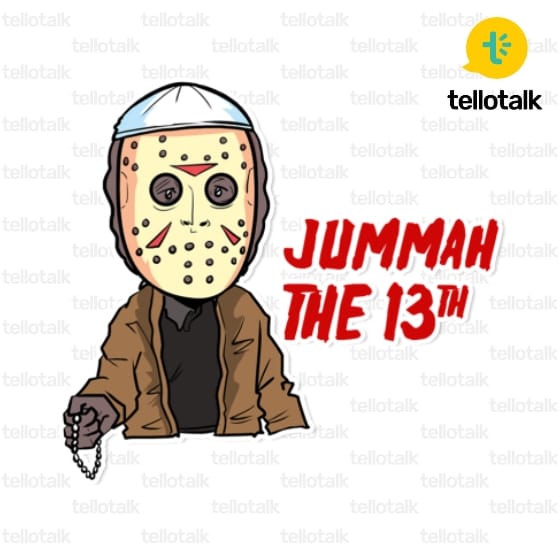 Tello_Talk's tweet photo. @Tello_Talk  wishes you a spooky Friday The 13th! #DarnaMannaHai

#apaskibaat #pakistankaapnamessenger #pakistansfirstmessenger #madeinpakistan #messenger https://t.co/OE7SSJ6rMC