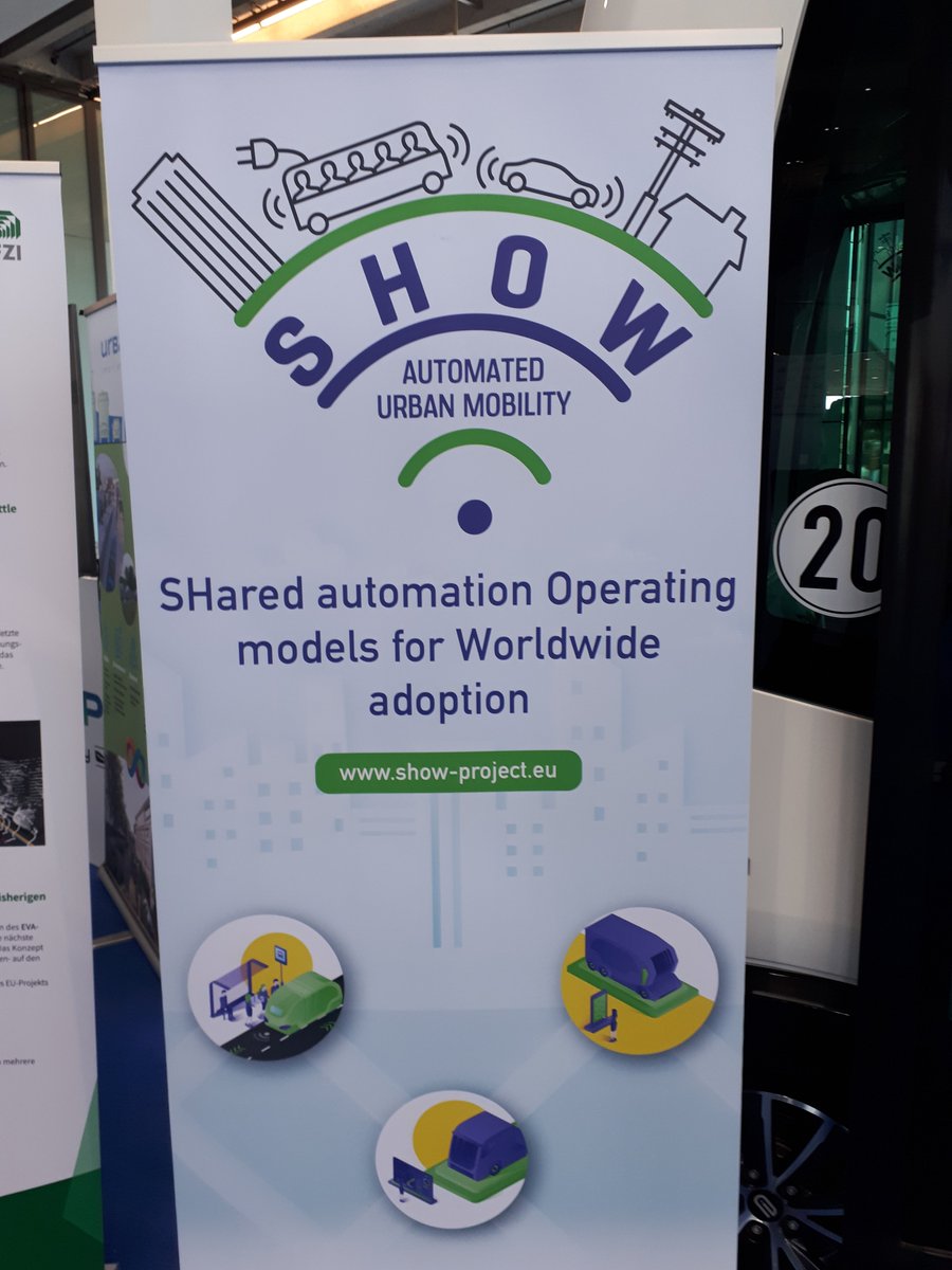 UITPpress's tweet photo. How do we best advance sustainable transport by promoting automated urban mobility? The @SHOW_H2020 🇪🇺 project works to integrate #AVs with #publictransport. 🗣@HenrietteCornet spoke with @locodelpelorojo @el_pais aboard the demo. More to come! 📰 #ITTRANS https://t.co/ZfXmYqJDqZ