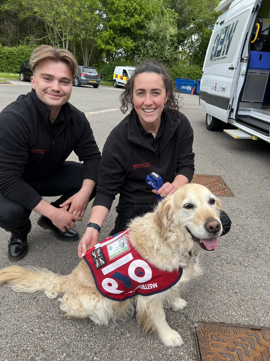 Thank you to <a href="/WD_Whispa/">PWD Whispa - OK9</a>, our new wellbeing dog, for coming to visit the crew on Station yesterday.