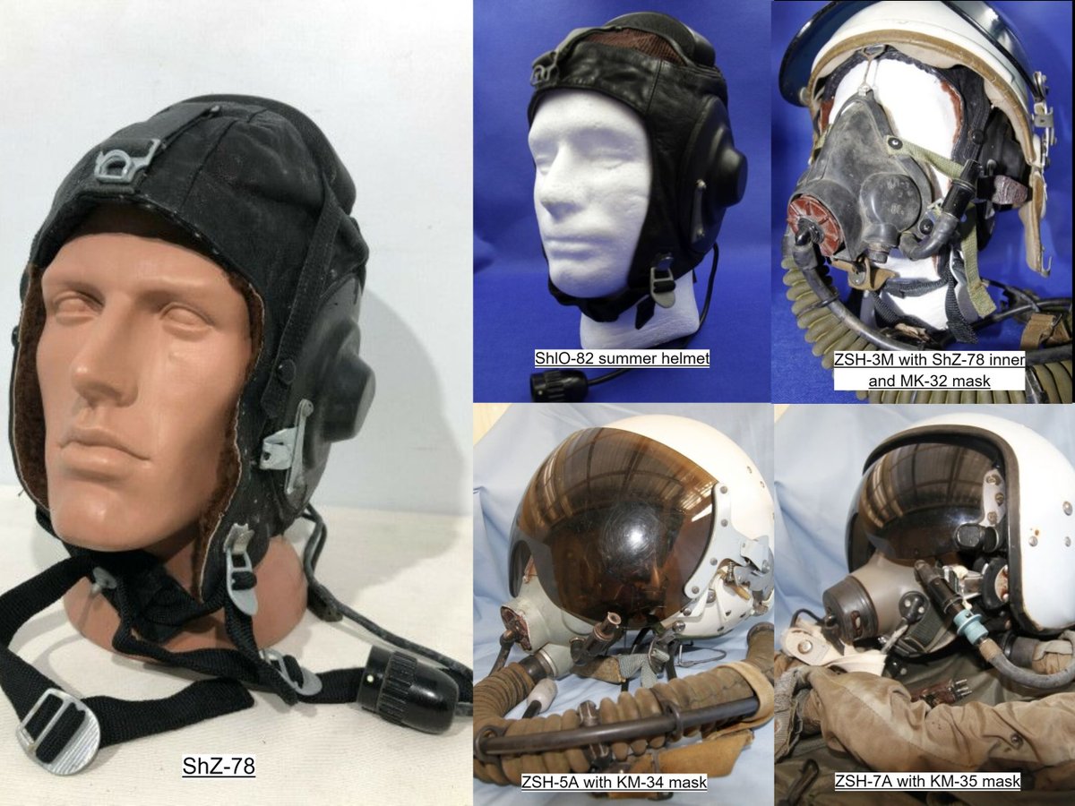 deanwingrin's tweet photo. My collection of Russian helmets.
@RusConsCapetown #FlightGear #FlightHelmets #MilitaryPilot https://t.co/gNqrCFG5Vh
