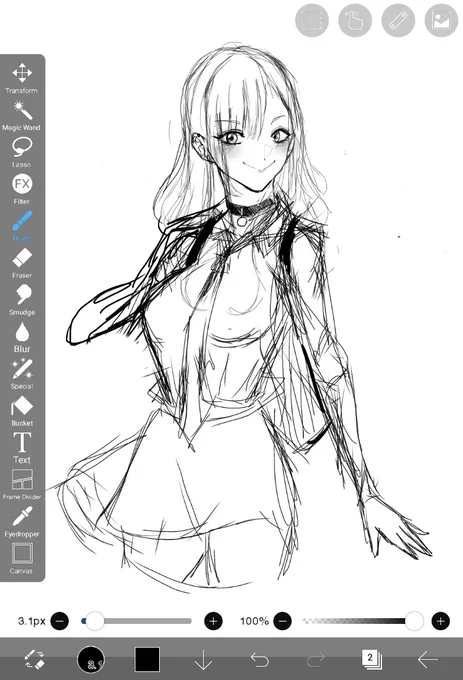 Local sadboi finally watches anime about sewing and gyaru 