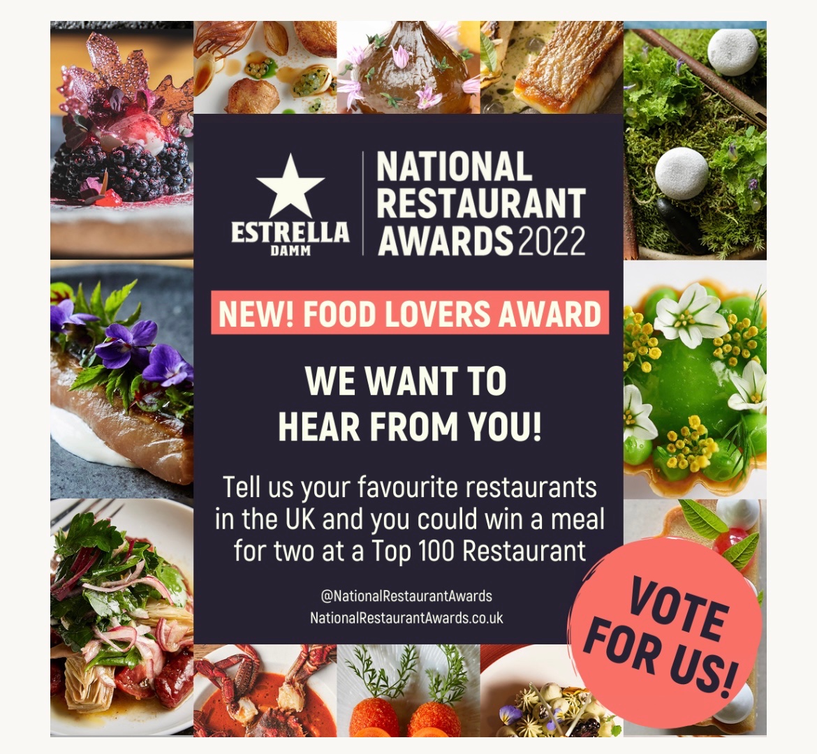 We would love your vote! <a href="/The_NRAs/">The National Restaurant Awards</a> 
nationalrestaurantawards.co.uk/food-lovers-aw…