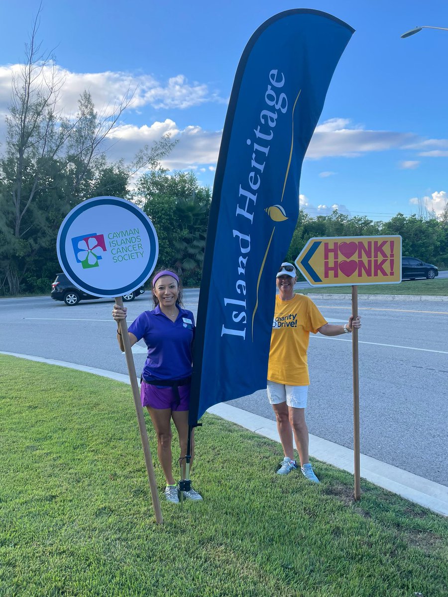 Today is the final day of our CharityDrive, show you support for the Cayman Islands Cancer Society by driving around the Island Heritage roundabout and like and share our posts. #CharityDrive2022 #CICS <a href="/CaymanCancer/">Cayman Cancer Soc</a>