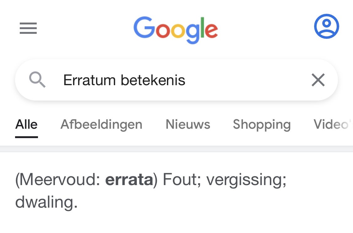 Tweeeety2021's tweet photo. Wist u dat ‘ERRATUM’
een 7-letter anagram
is van Mark Rutte? 

#fouterdanfout #Rutte4 #RutteMoetWeg #fout #ruttedoctrine #erratum #toevalbestaatniet #Rutte #toeslagenschandaal #ditverklaarteenhoop #wegmetrutte #aftreden #nietmijnregering #wef #schande #errata #waaromweetikdit https://t.co/Z9DgE0pM7R