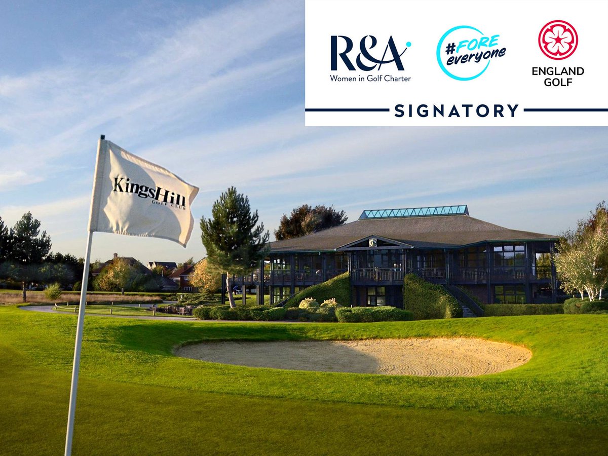 Congratulations to @KingsHillGolf on becoming the latest Women in Golf Charter signatory in Kent!

Find out more ➡️ kentgolf.org/women_in_golf_…

@RandA #womeningolf #wigcharter #womensgolf #KentGolf