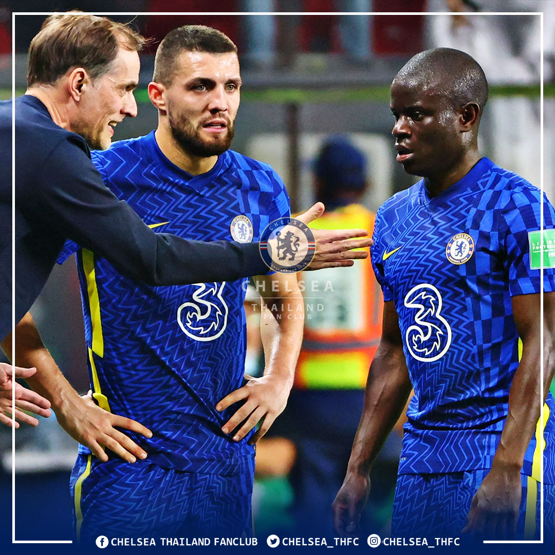 CHELSEA_THFC's tweet photo. Tuchel พูดถึง Kante และ Kovacic :
“ถึงเวลาที่เราต้องเสี่ยงที่จะทำทุกอย่างเพื่อให้พวกเขาฟิตทัน นัดชิงชนะเลิศ FA Cup กับ ลิเวอร์พูล”
#EmiratesFACup #CFC #Chelsea #ChelseaFc #CFCTHFC https://t.co/9BXGrCwq24