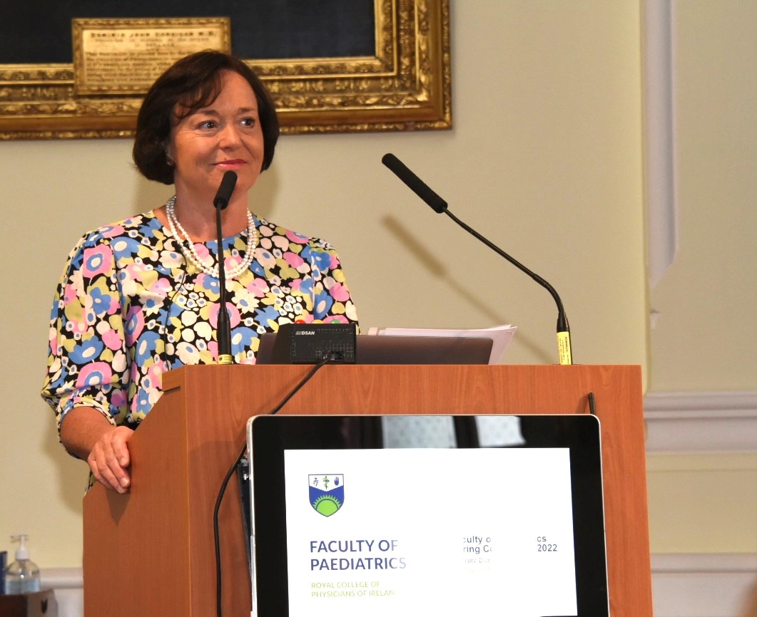 Dr Louise Kyne, Dean of the Faculty of Paediatrics, has opened the Spring Conference. Excited to hear from experts on this years theme 'Adversity, Diversity and Hope' #RCPI #Paediatrics