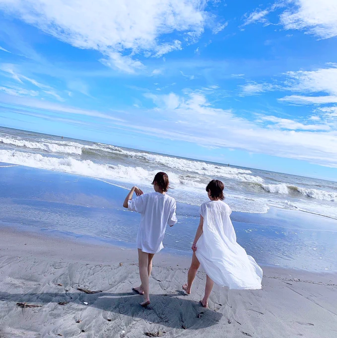 にねんまえにあそびにいった、この海にまた撮影しにいきたいな〜! 