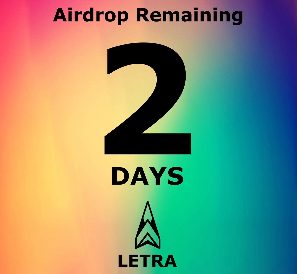 LETRA TOKEN
⬇️⬇️✅
Just Register on the website and Enter your (TRON Address)
⬆️⬆️✅
Letra Airdrop is about to end in 2 days.
.
#letra #trx  #airdrop #token #btc  #ethereum #dogecoin #airdrops #tokens #cryptocurrencies #crypto #sushiswap #decentraland #shibainu #safemoon