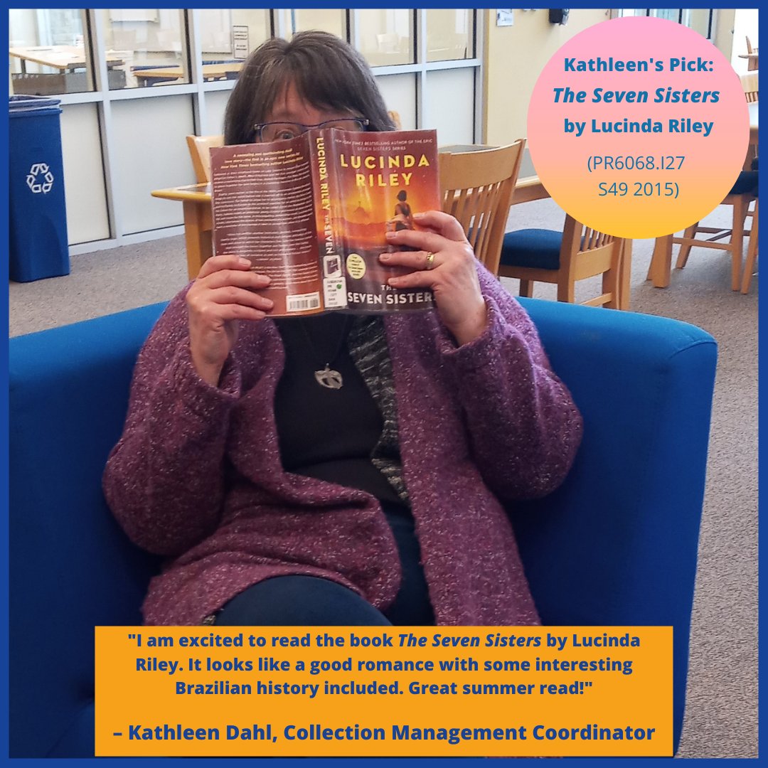 brescialibrary's tweet photo. It's starting to feel like summer, which means that it's time for summer reading! The staff of the #BerylIveyLibrary are sharing which books we're excited to read from our #RecReads collection this summer. 😊 Which book(s) are you looking forward to reading? 🌞📚#BresciaUC https://t.co/A2RRw0sQLb