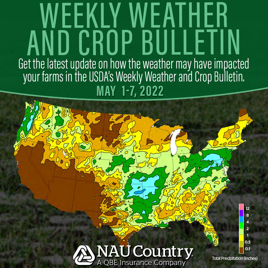 naucountry's tweet photo. How has the weather impacted your farms this past week? Check out the USDA’s Weekly Weather and Crop Bulletin. Learn more at https://t.co/EH2GNUBKt8.
#NAUCountry #USDA #Weather #CropWeather #Farmers #Ranchers #Agriculture #QBENA https://t.co/UN94KLU9iP