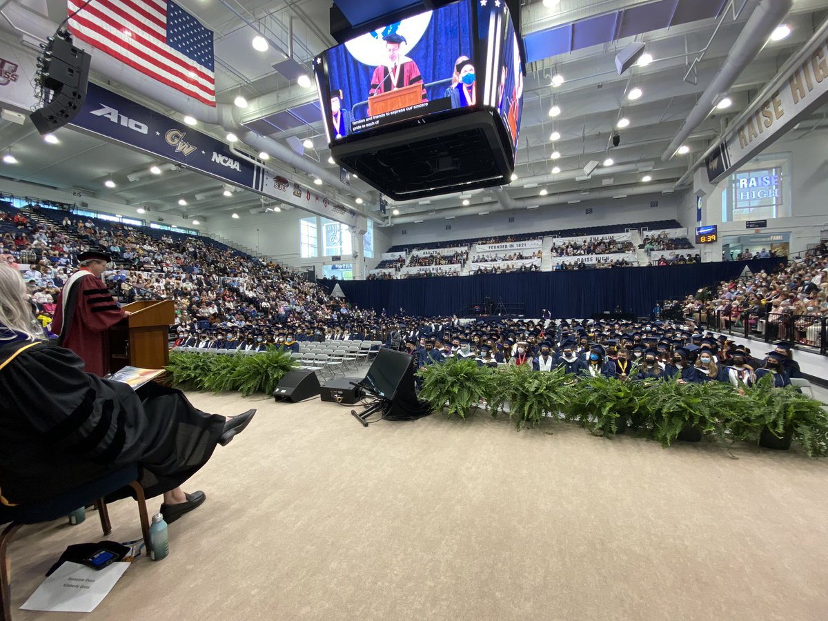 Graduation, a faculty view. <a href="/GWMuseumStudies/">GW Museum Studies</a>