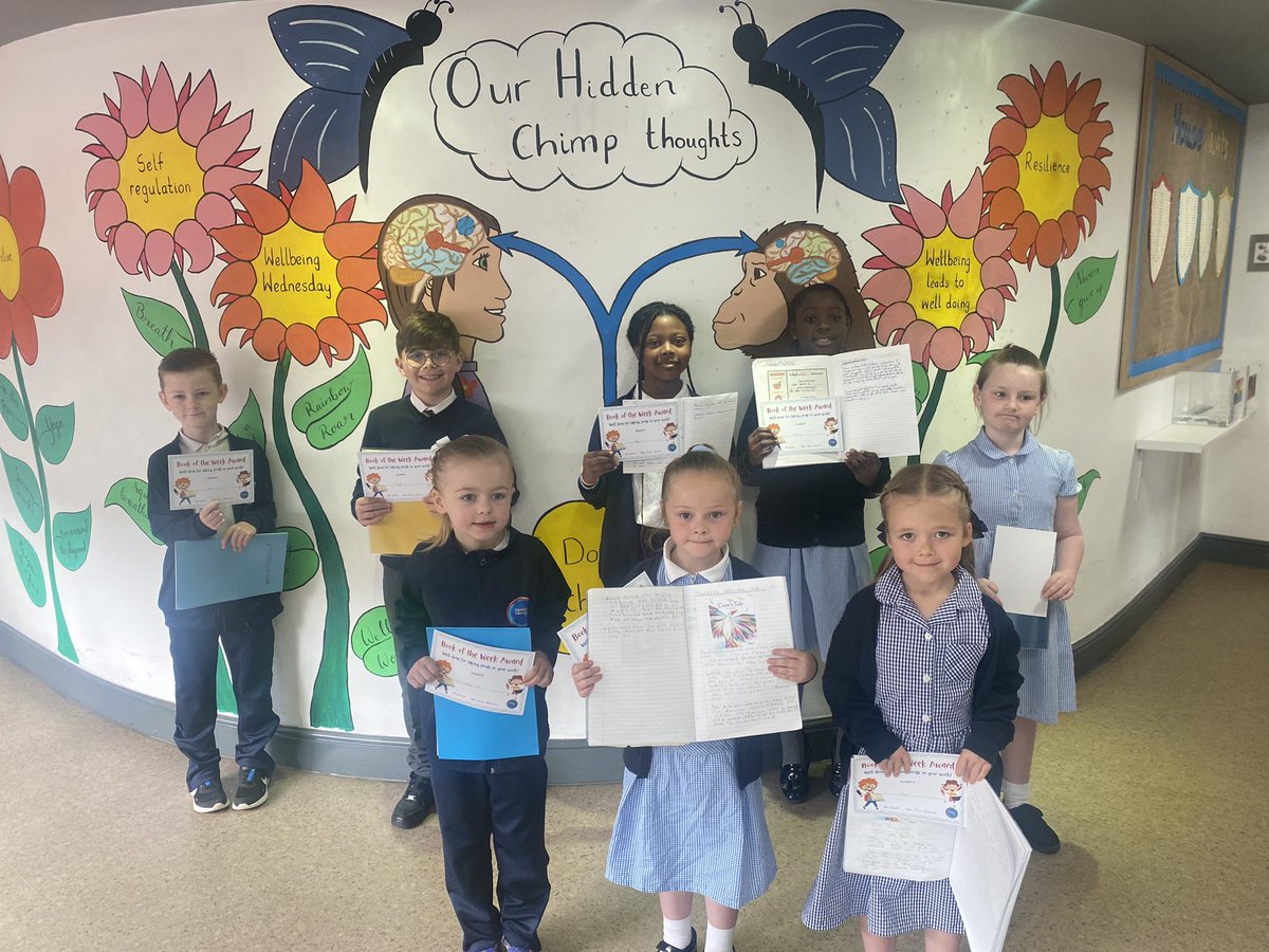 Well done to this week’s ‘Book of the Week’ winners 👏